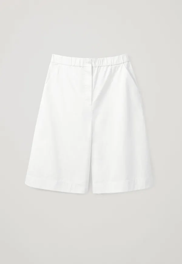 LONG COTTON SHORTS