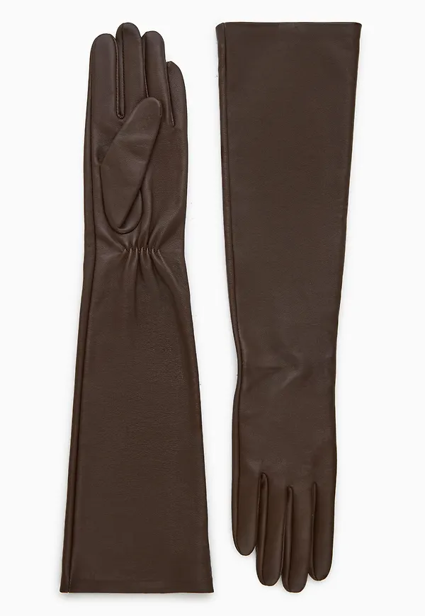LONG LEATHER GLOVES