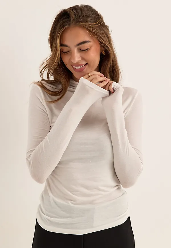 Long Sleeve Modal Top