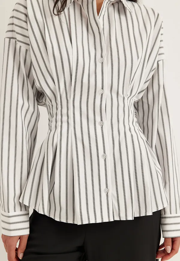 Long Sleeve Waist Shirt