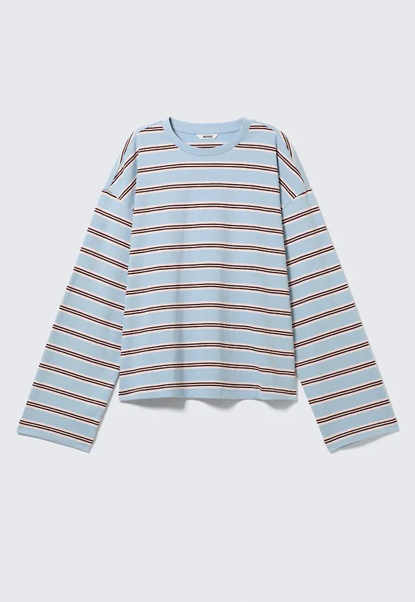 Long-Sleeved Cotton T-shirt