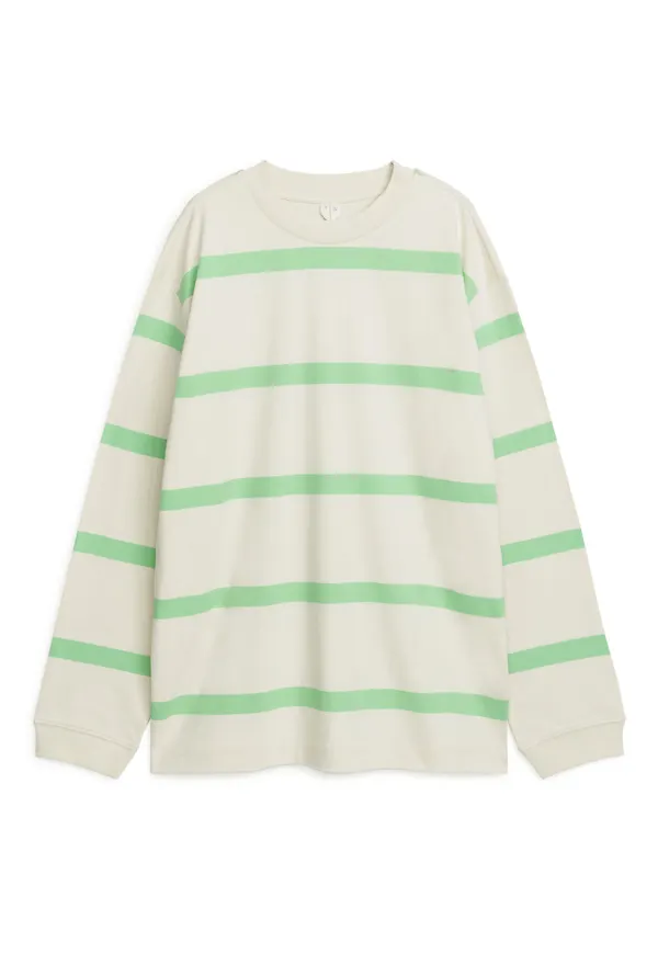 Long-Sleeved Jersey T-Shirt - Green