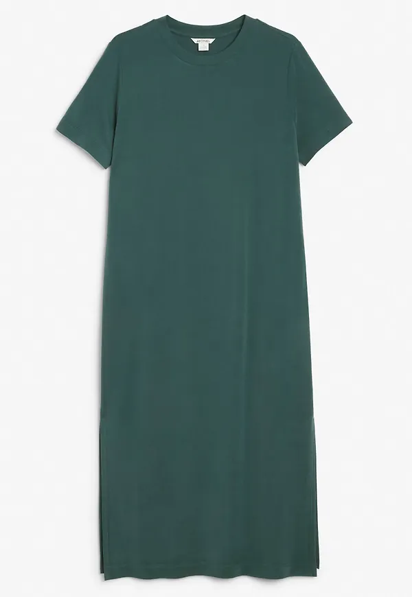 Long t-shirt dress - Green