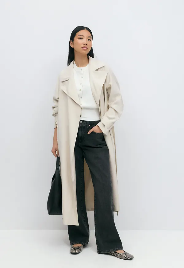 Long trench coat
