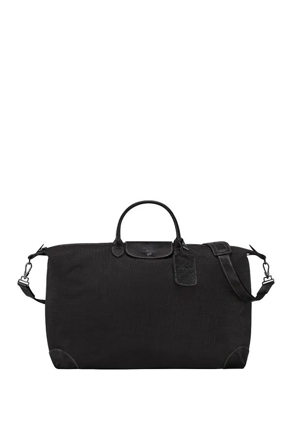 Longchamp Boxford stor resväska - Svart