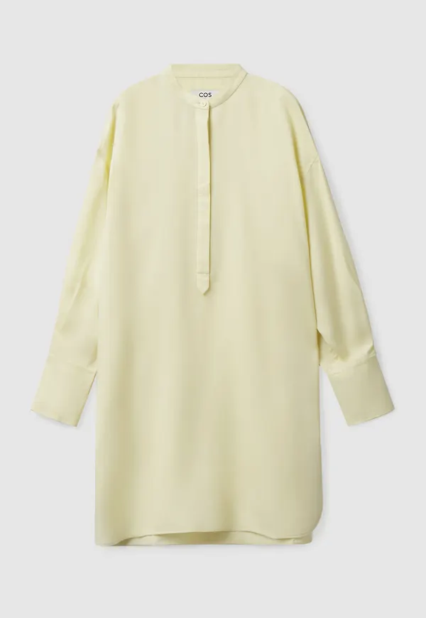 LONGLINE CURVED-HEM TUNIC
