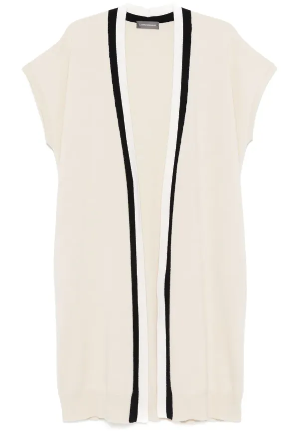 Lorena Antoniazzi stickad kofta - Neutral
