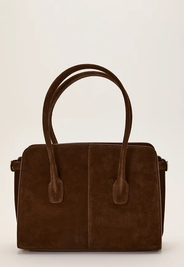 Loretto Suede Handbag