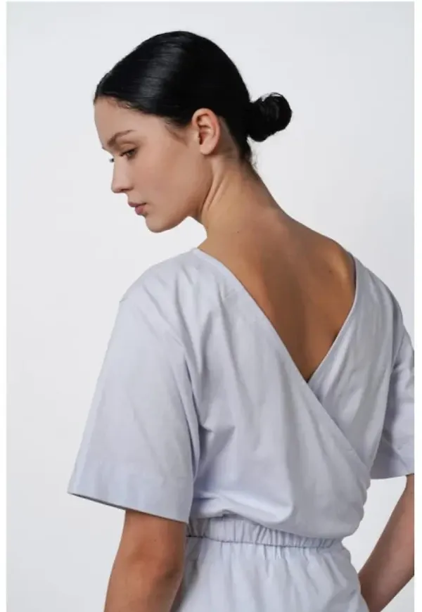 Lorna Top - Pale Blue