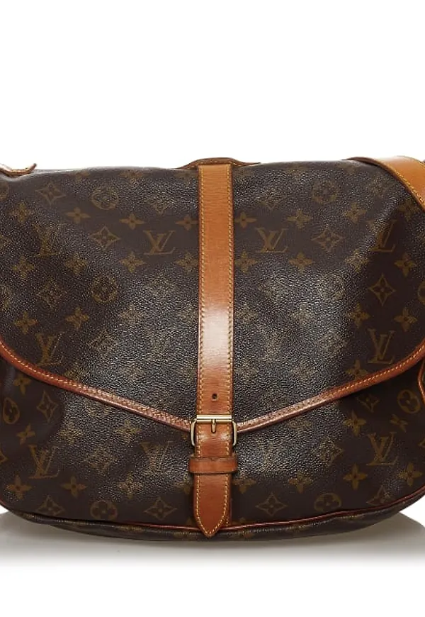 Louis Vuitton Monogram Saumur 35