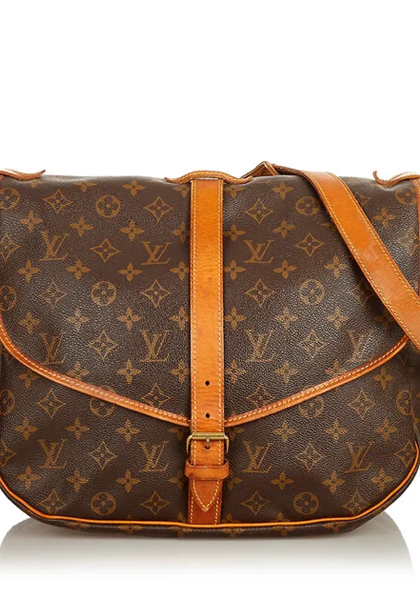 Louis Vuitton Monogram Saumur 35