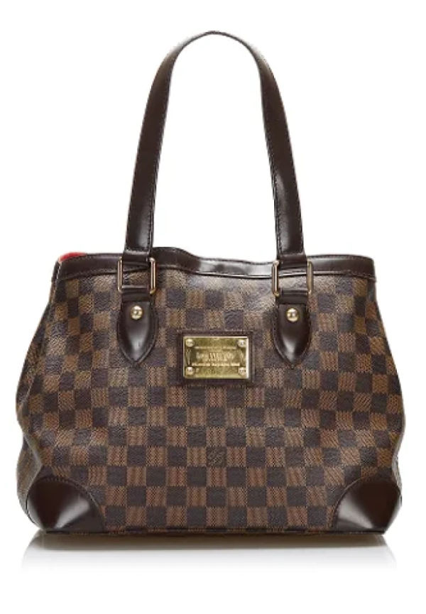Louis Vuitton Vintage Pre-owned Canvas louis-vuitton-vskor Brun, Dam