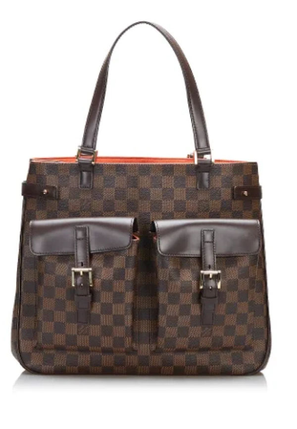 Louis Vuitton Vintage Pre-owned Canvas louis-vuitton-vskor Brun, Dam