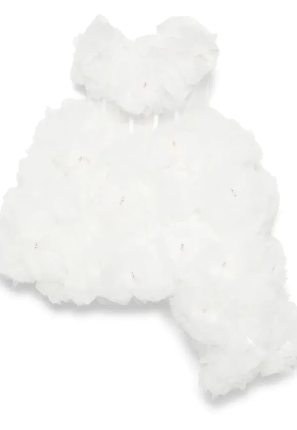 Loulou miniklänning med blomsterapplikation - Vit – Farfetch