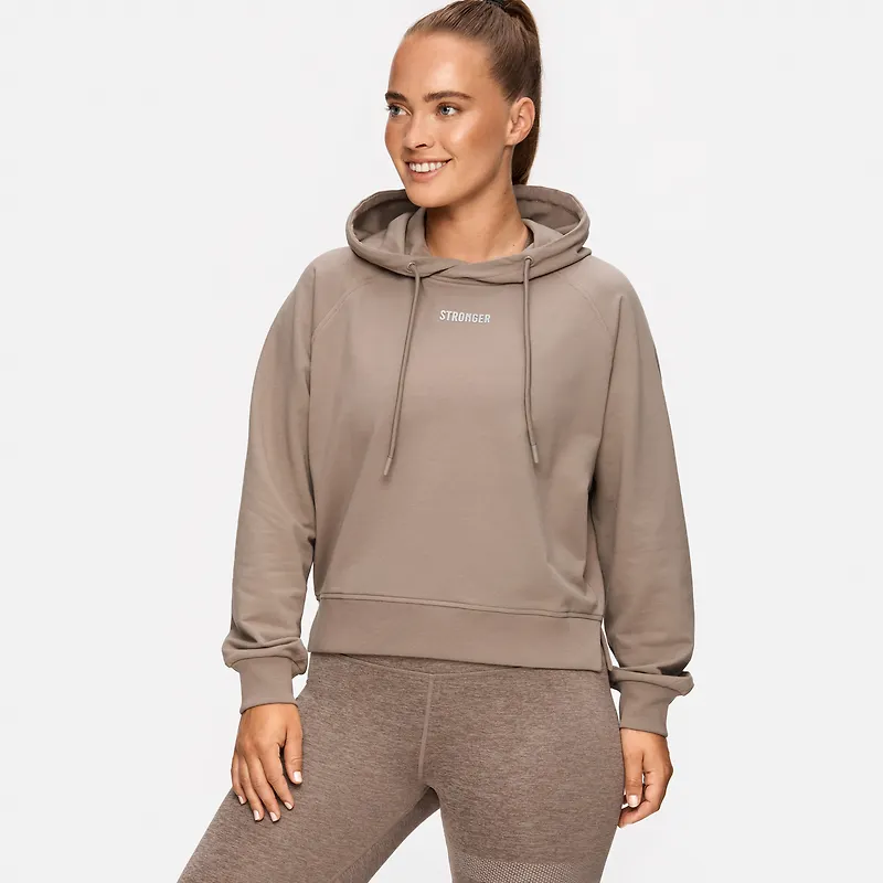 Lounge Cropped Hoodie