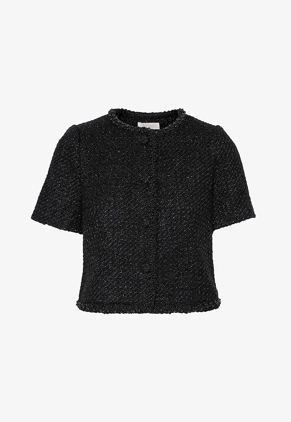 Love Lolina - Cardigan Abeline Top - Svart