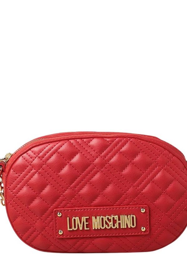 Love Moschino - Axelremsväskor - Röd - Dam - Storlek: ONE Size