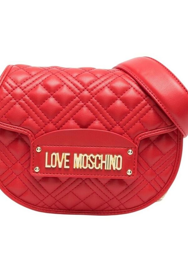 Love Moschino - Axelremsväskor - Röd - Dam - Storlek: ONE Size