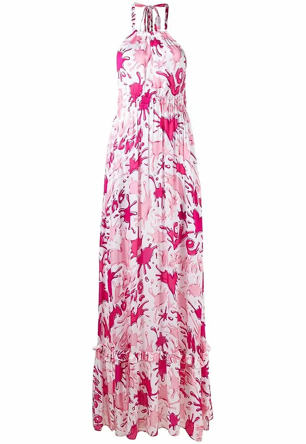 Love Moschino - Maxiklänningar - Rosa - Dam - Storlek: 2XS