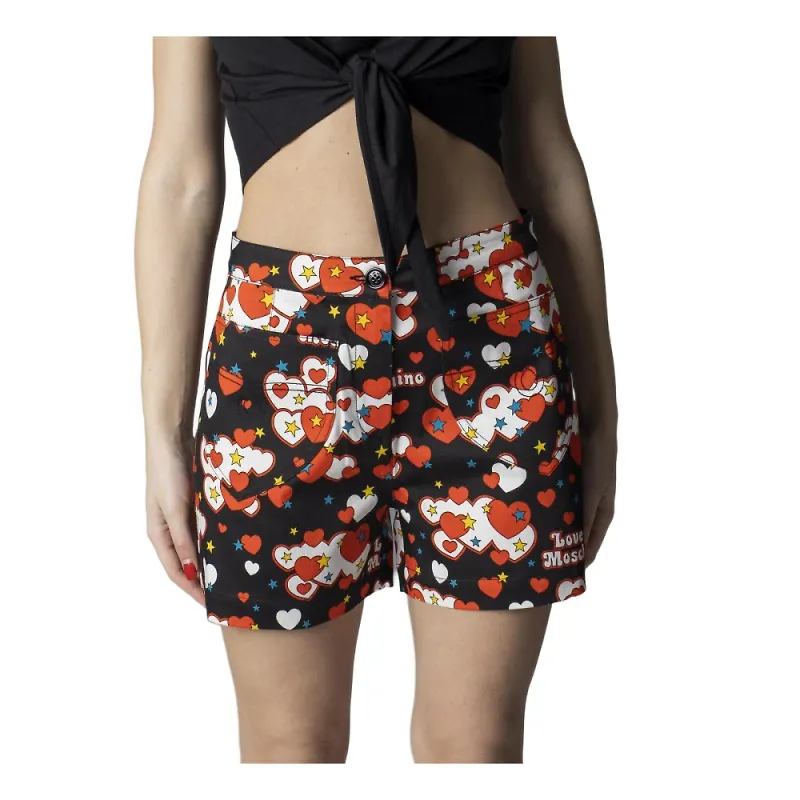 Love Moschino - Shorts - Röd - Dam - Storlek: M,Xs,2Xs