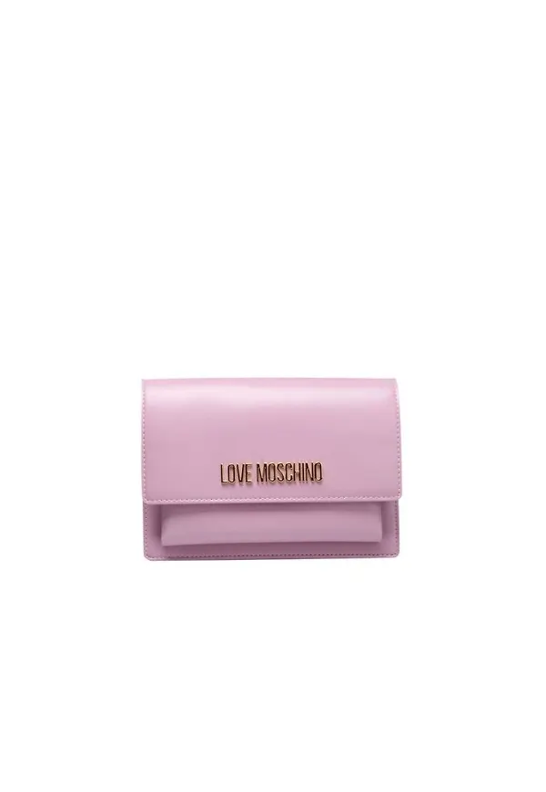 Love Moschino, Accessoarer, Dam, ONE Size, Lila Dam Crossbody Väska