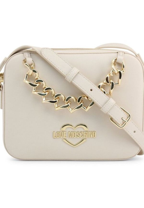 Love Moschino Bag Vit, Dam