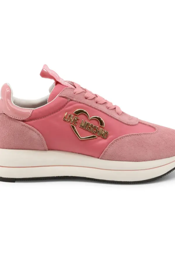Love Moschino Sneakers Rosa, Dam
