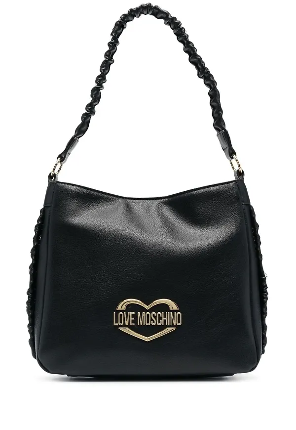 Love Moschino totebag i oversize-modell - Svart