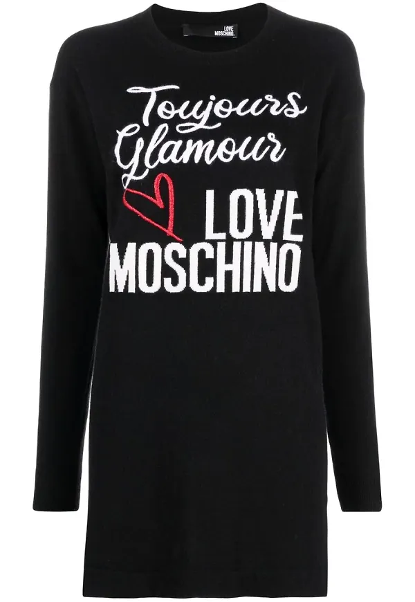 Love Moschino Toujours Glamour tröja - Svart