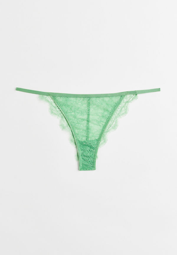 Love Stories Charlotte Green, Briefs i storlek L och färg Grön