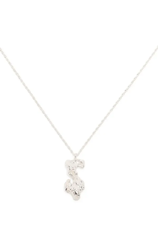 LOVENESS LEE S halsband med hänge - Silverfärgad