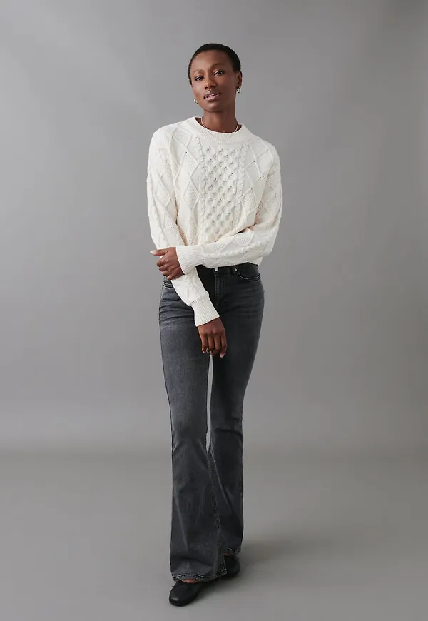 Low tall bootcut jeans