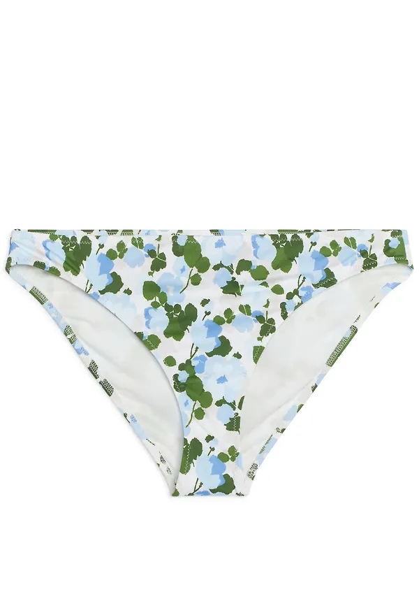 Low-Waist Bikini Bottom - Blue