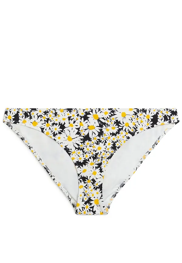 Low Waist Bikini Bottom - White