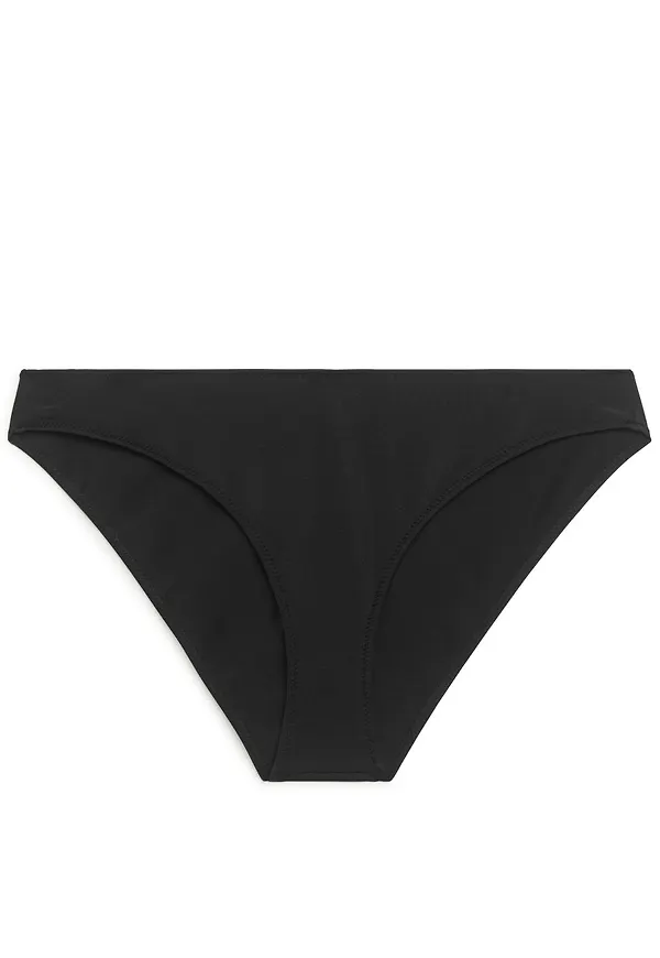 Low Waist Bikini Briefs - Black