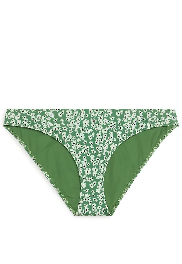 Low Waist Bikini Briefs - Green