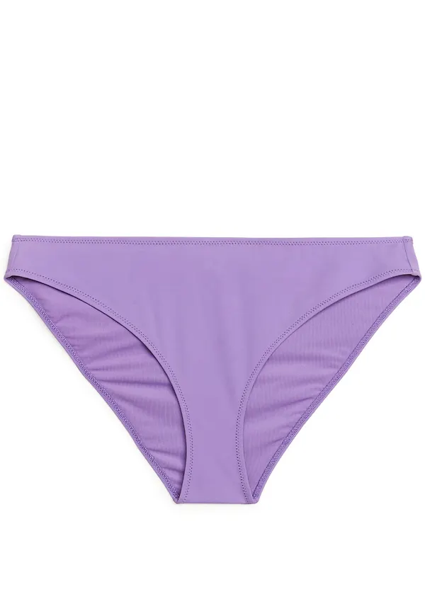 Low Waist Bikini Briefs - Purple