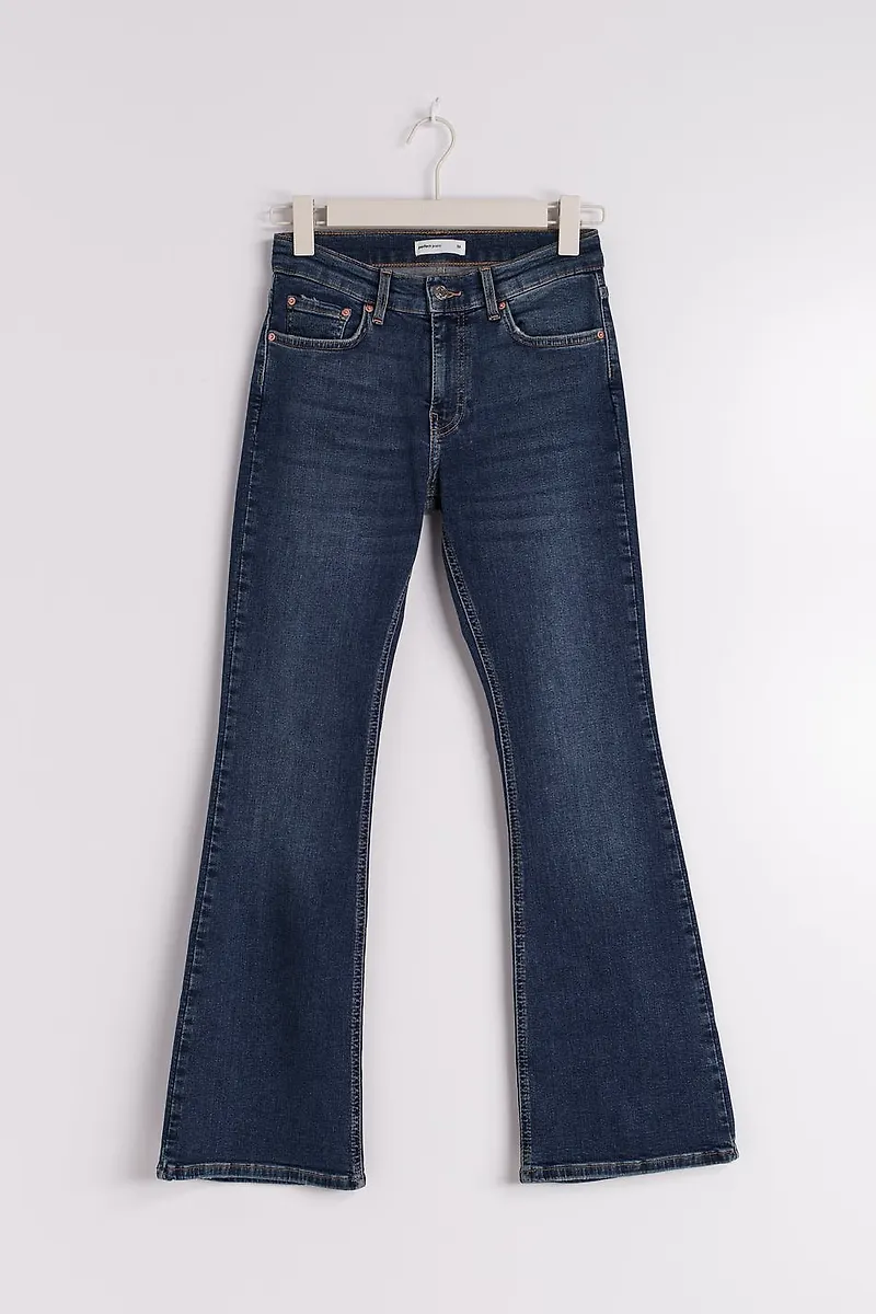 Low waist petite bootcut jeans