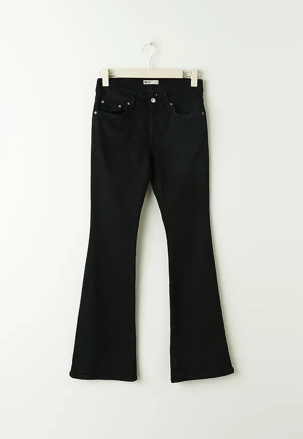 Low waist PETITE bootcut jeans