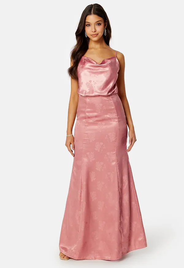 Lucie Jacquard Gown