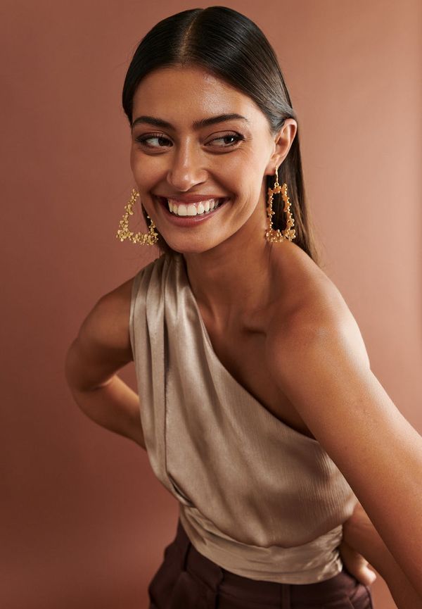Lucy one shoulder top