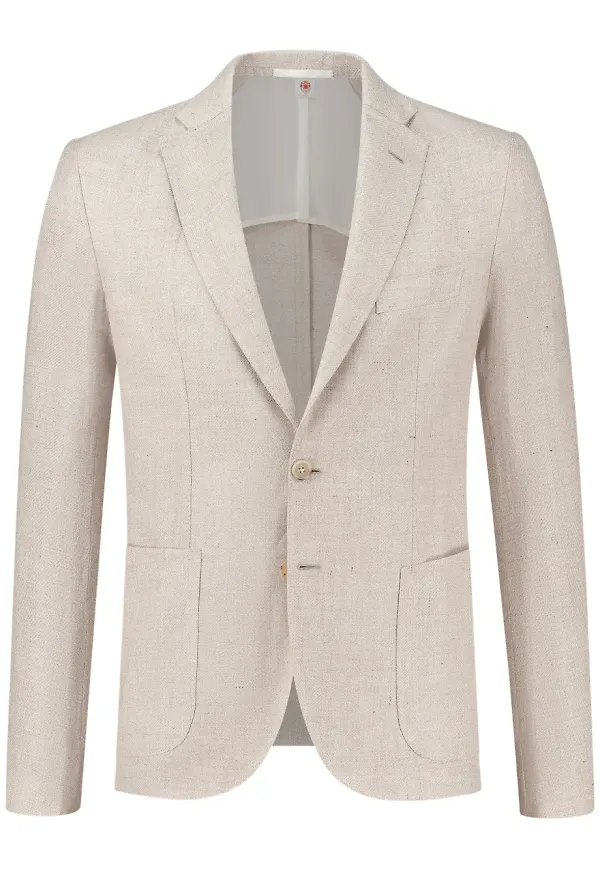 Luigi Borrelli enkelknäppt blazer - Neutral