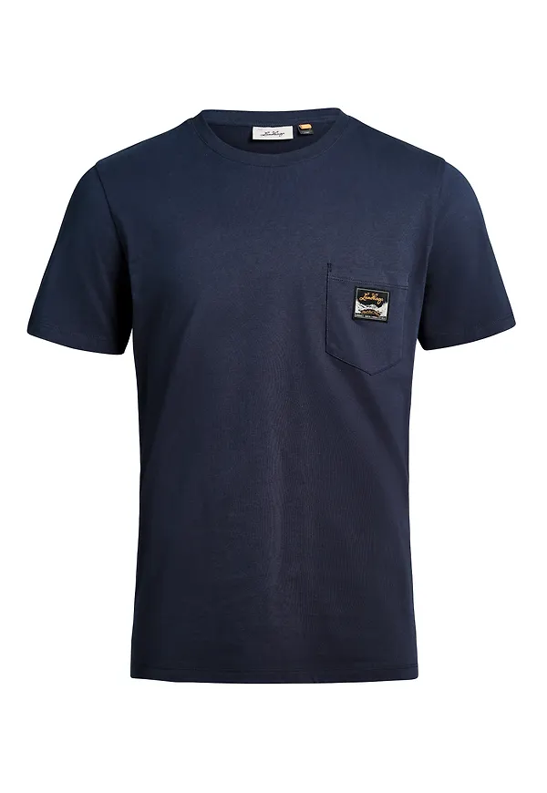 Lundhags Men's Knak Tee Deep Blue