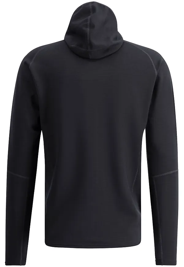 Lundhags Men's Tived Merino Hoodie Black