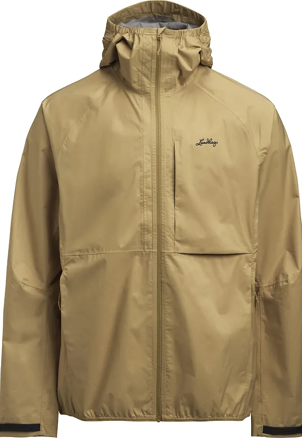 Lundhags Men's Tived Waterproof Jacket Straw