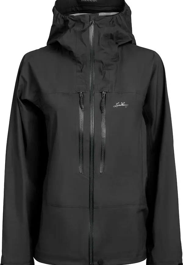 Lundhags Women's Abisku Waterproof Jacket Charcoal