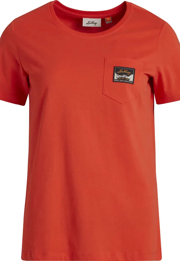 Lundhags Women's Knak Tee Lively Red