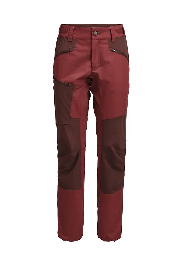 Lundhags Women's Makke Light Pant Rosewood/burgundy