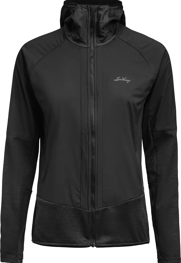Lundhags Women's Padje Windbreaker Hoodie Black