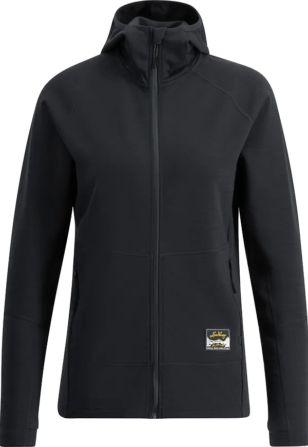 Lundhags Women's Tived Merino Hoodie Black